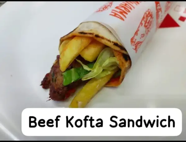Beef Kofta Sandwich