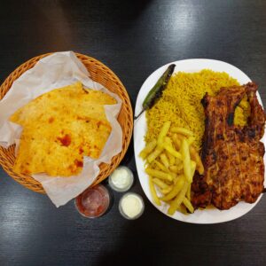 Grilled Chicken - Bone With Rice