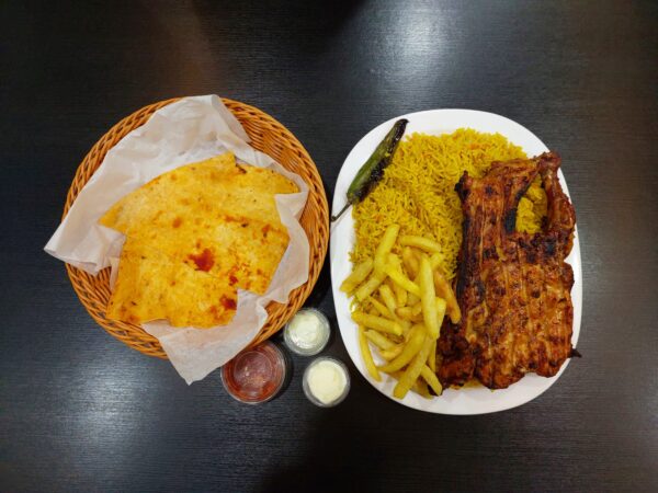 Grilled Chicken - Bone With Rice