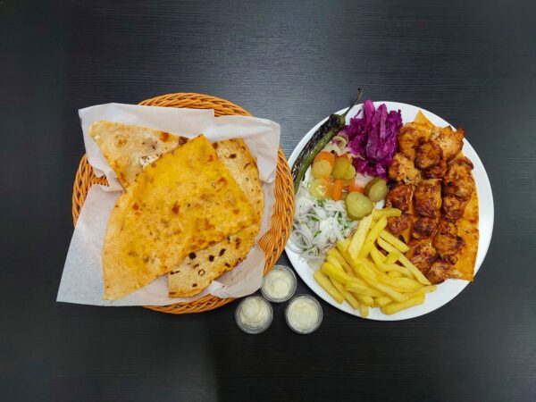 Shish Tawook Plate