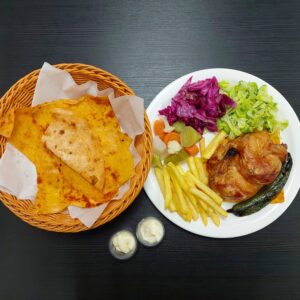 Roasted chicken