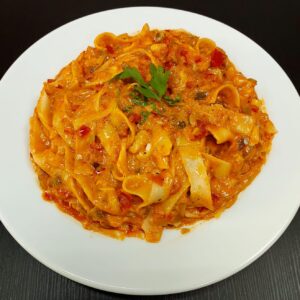 Pasta Arabiata With Chicken