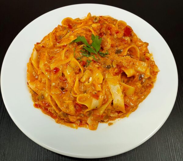 Pasta Arabiata With Chicken