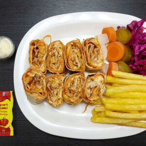 Arabic Chicken Shawarma Plate