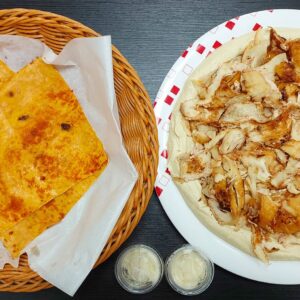 Chicken Shawarma With Hummus