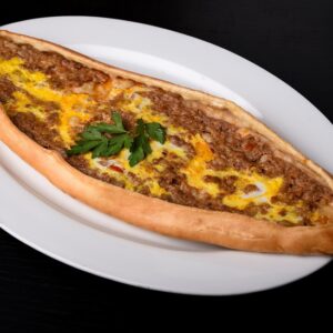 Meat And Egg Pide