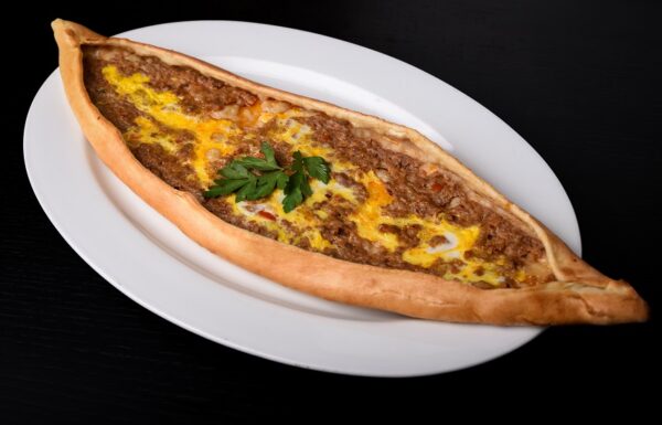 Meat And Egg Pide