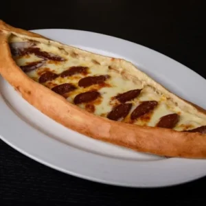 Cheese And Sujuk Pide