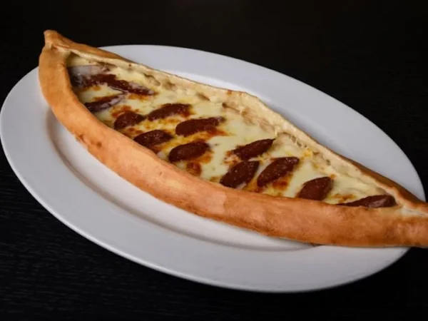 Cheese And Sujuk Pide